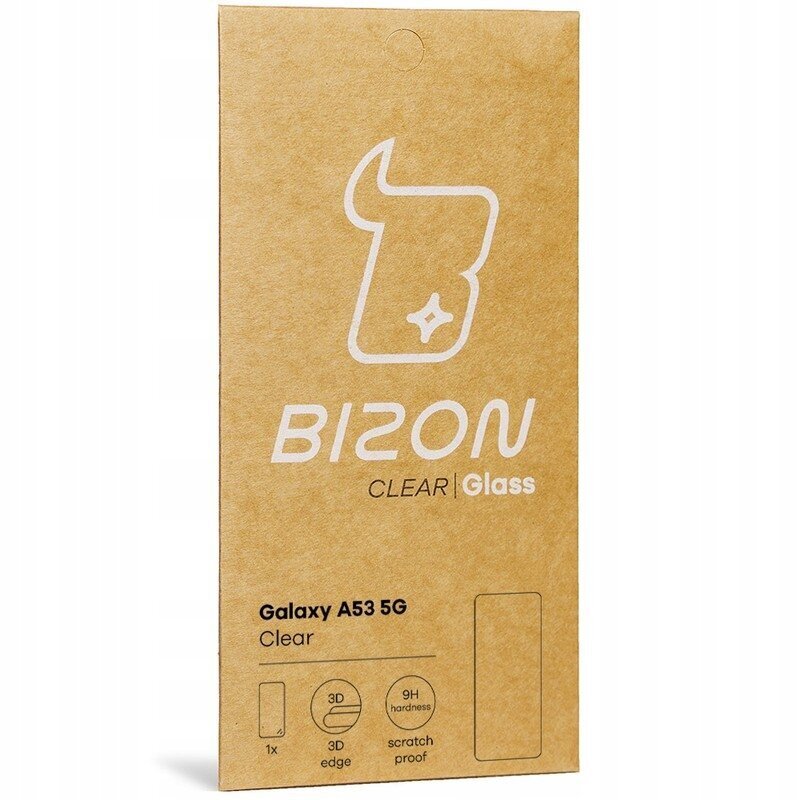 Bizon Clear Glass cena un informācija | Ekrāna aizsargstikli | 220.lv