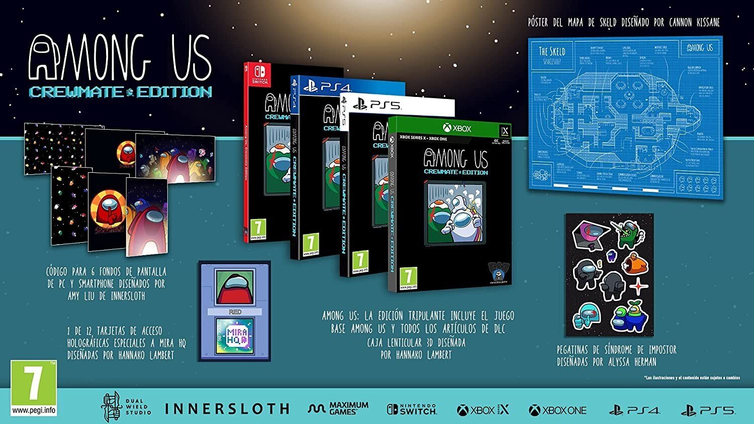 Among Us: Crewmate Edition (Playstation 5 Game), eng cena un informācija | Datorspēles | 220.lv