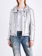 Helmut Lang Sievietes Astro Moto Jacket H07RW401 klasiskas jakas Sudraba L 883389610103 cena un informācija | Sieviešu virsjakas | 220.lv