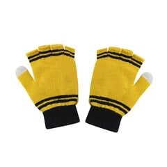 Перчатки Гарри Поттера (без пальцев) Hufflepuff 27637 цена и информация | Мужские шарфы, шапки, перчатки | 220.lv