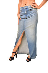 J Brand Женщины Trystan JB000535 юбки макси Голубой 26W, цена и информация | Юбки | 220.lv