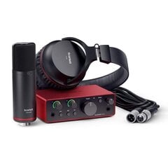 Focusrite Scarlett Solo Studio 4th Gen cena un informācija | Skaņas kartes | 220.lv