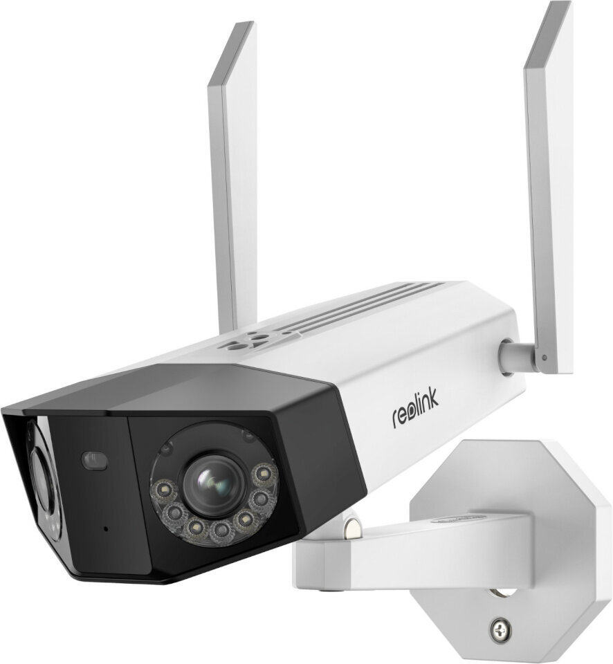 Reolink Duo 2 WiFi 4K kamera ar dubulto objektīvu, personīgo un transportlīdzekļa noteikšanu cena un informācija | Novērošanas kameras | 220.lv
