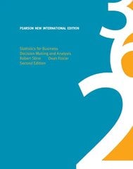 Statistics for Business: Decision Making and Analysis: Pearson New International Edition 2nd edition cena un informācija | Ekonomikas grāmatas | 220.lv
