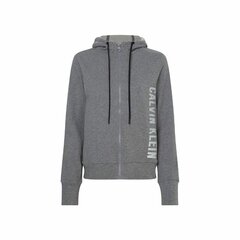 Sporta jaka sievietēm Calvin Klein Full Zip, pelēka цена и информация | Спортивная одежда для женщин | 220.lv