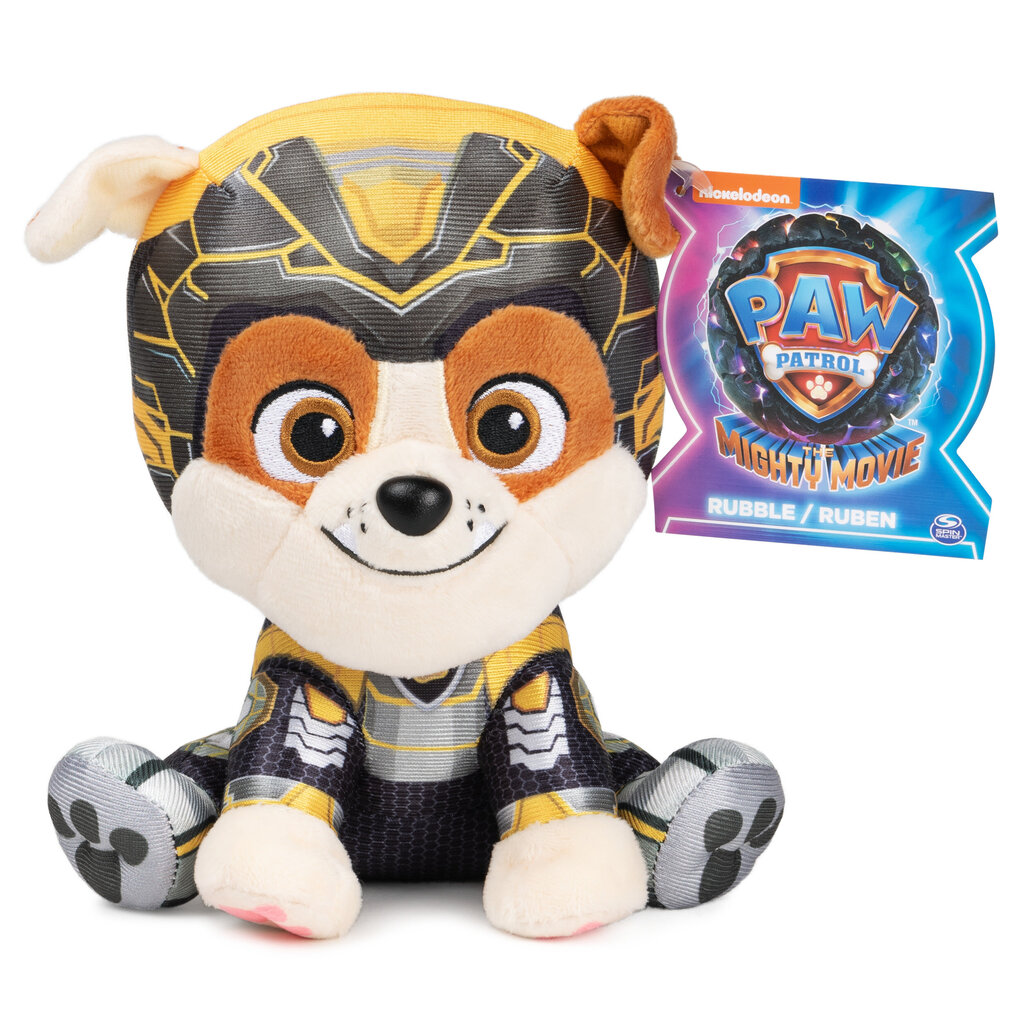 Plīša rotaļlieta - Rabls Ķepu patruļa, Paw Patrol, 15 cm cena un informācija | Mīkstās (plīša) rotaļlietas | 220.lv