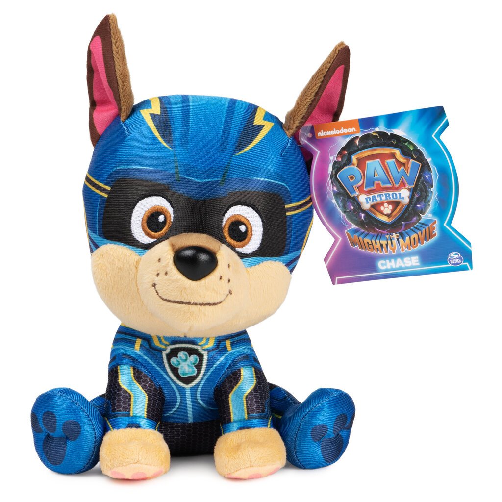 Plīša rotaļlieta - Čeiss Ķepu patruļa, Paw Patrol, 15 cm cena un informācija | Mīkstās (plīša) rotaļlietas | 220.lv