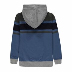 Zēnu svīteris ar svītrām un kapuci, garām piedurknēm, daudzkrāsains, Marc O'Polo cena un informācija | Zēnu jakas, džemperi, žaketes, vestes | 220.lv