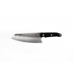 Кованый нож Carbon Santoku 18 см BY KATANAIMI цена и информация | Ножи и аксессуары для них | 220.lv