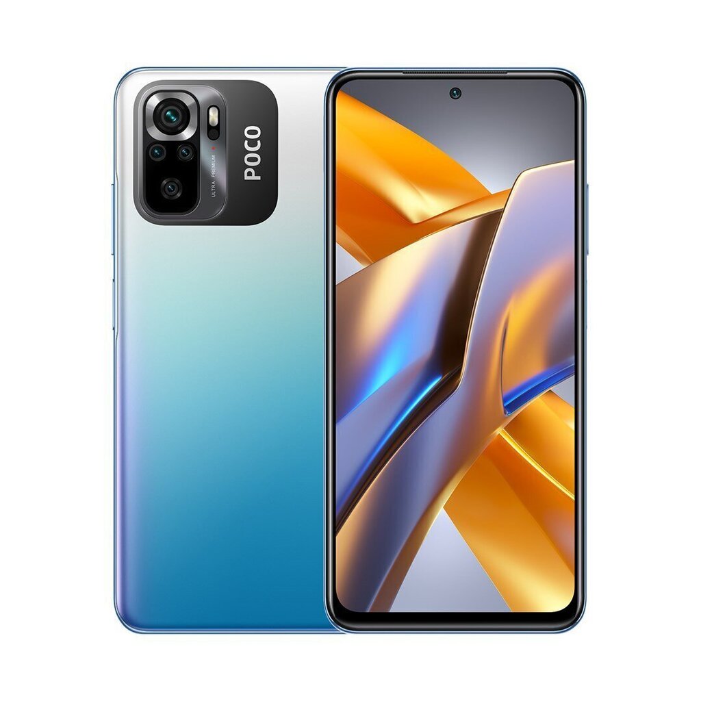 Xiaomi Poco M5s 4/128GB MZB0CJEEU Blue цена и информация | Mobilie telefoni | 220.lv