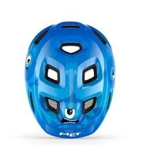 Riteņbraukšanas ķivere MET Hooray Blue Monsters Glossy, zila цена и информация | Шлемы | 220.lv