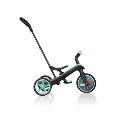 Trīsritenis 4in1 Globber Explorer Trike Mint, melns/zils cena un informācija | Trīsriteņi | 220.lv