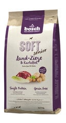 Корм для взрослых собак Bosch Petfood Plus HPC Soft+ Senior Farm Goa​t  (с домашним козьим мясом) 1 кг цена и информация |  Сухой корм для собак | 220.lv