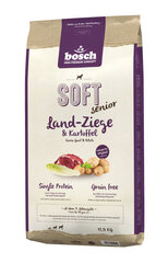 Bosch Petfood Plus HPC Soft+ Senior Farm Goat bez graudiem (viena olbaltumviela) 12,5 kg цена и информация |  Сухой корм для собак | 220.lv