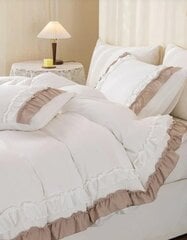 Ruffle Decor gultas veļas komplekts (264x229 cm), 3 daļas cena un informācija | Gultas veļas komplekti | 220.lv