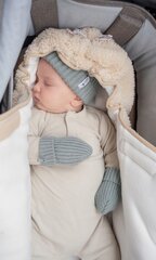 Перчатки Lodger из мериносовой шерсти, 12-24 месяца, серый цвет цена и информация | Детские подушки, конверты, спальники | 220.lv
