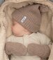 Merino vilnas cimdi Lodger, 12-24 mēn, brūni cena un informācija | Spilveni, guļammaisi, konverti jaundzimušajiem | 220.lv