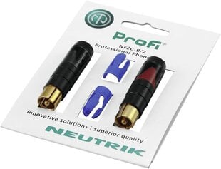 Neutrik, RCA, 0.06м цена и информация | Кабели и провода | 220.lv