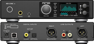 Skaņas karte RME ADI-2 DAC FS цена и информация | Принадлежности для музыкальных инструментов | 220.lv