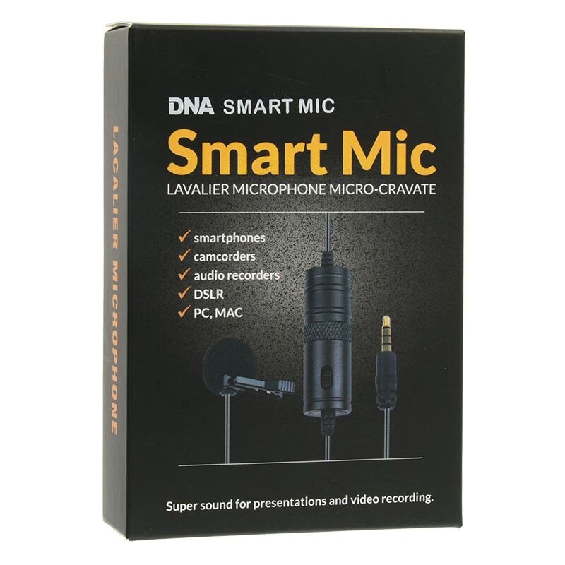 Piespraužams mikrofons DNA SMART MIC цена и информация | Mikrofoni | 220.lv