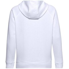 Sieviešu džemperis Under Armour Rival Fleece HB Hoodie W 1356317 100, balts cena un informācija | Jakas sievietēm | 220.lv
