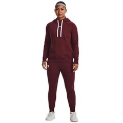 Sieviešu džemperis Under Armour Rival Fleece HB Hoodie W 1356317 690, sarkans cena un informācija | Jakas sievietēm | 220.lv