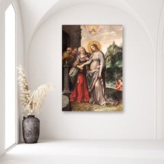 Glezna uz audekla, Svētās Elizabetes Frankenas vizīte Antverpenē cena un informācija | Gleznas | 220.lv