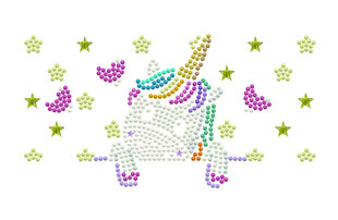 Zīmējumu komplekts ar dimantiem Diamond Dots Unicorn, DTZ10.012 цена и информация | Алмазная мозаика | 220.lv