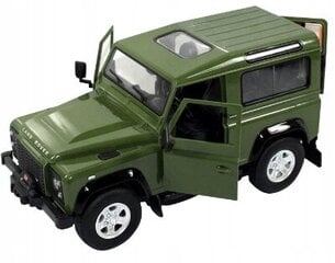 Radiovadāms auto Rastar R/C Land Rover Defender 1:14 SUV, zaļš цена и информация | Игрушки для мальчиков | 220.lv