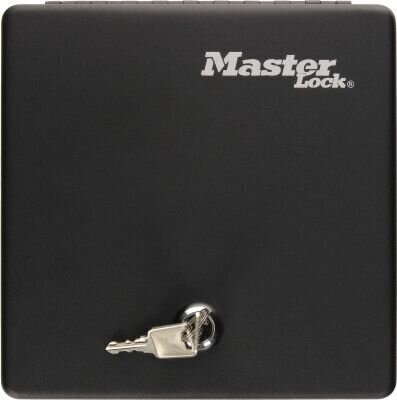 Seifs Master Lock KDS1EURHRO, 16,8x16,8x6,6 cm, melns cena un informācija | Seifi | 220.lv