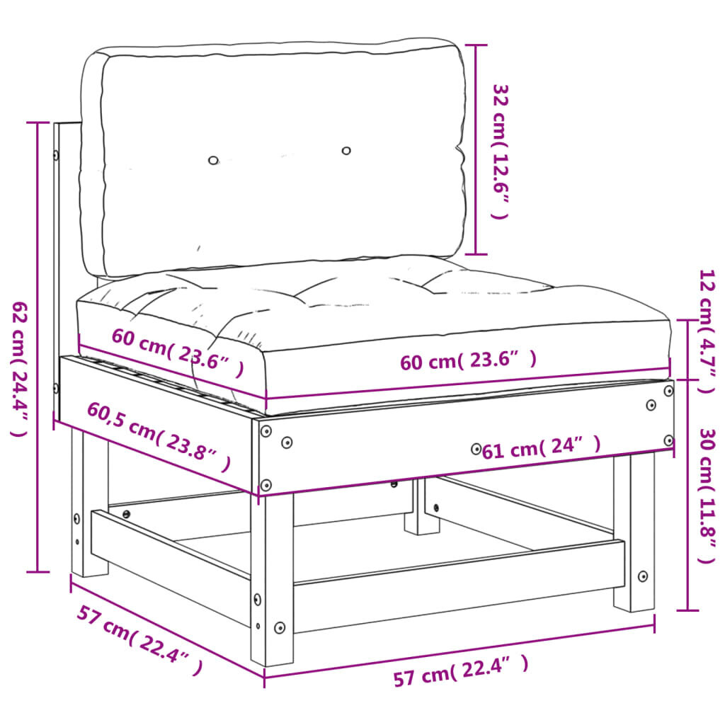 Dīvāns ar matračiem vidaXL, brūns/zaļš cena un informācija | Dārza krēsli | 220.lv