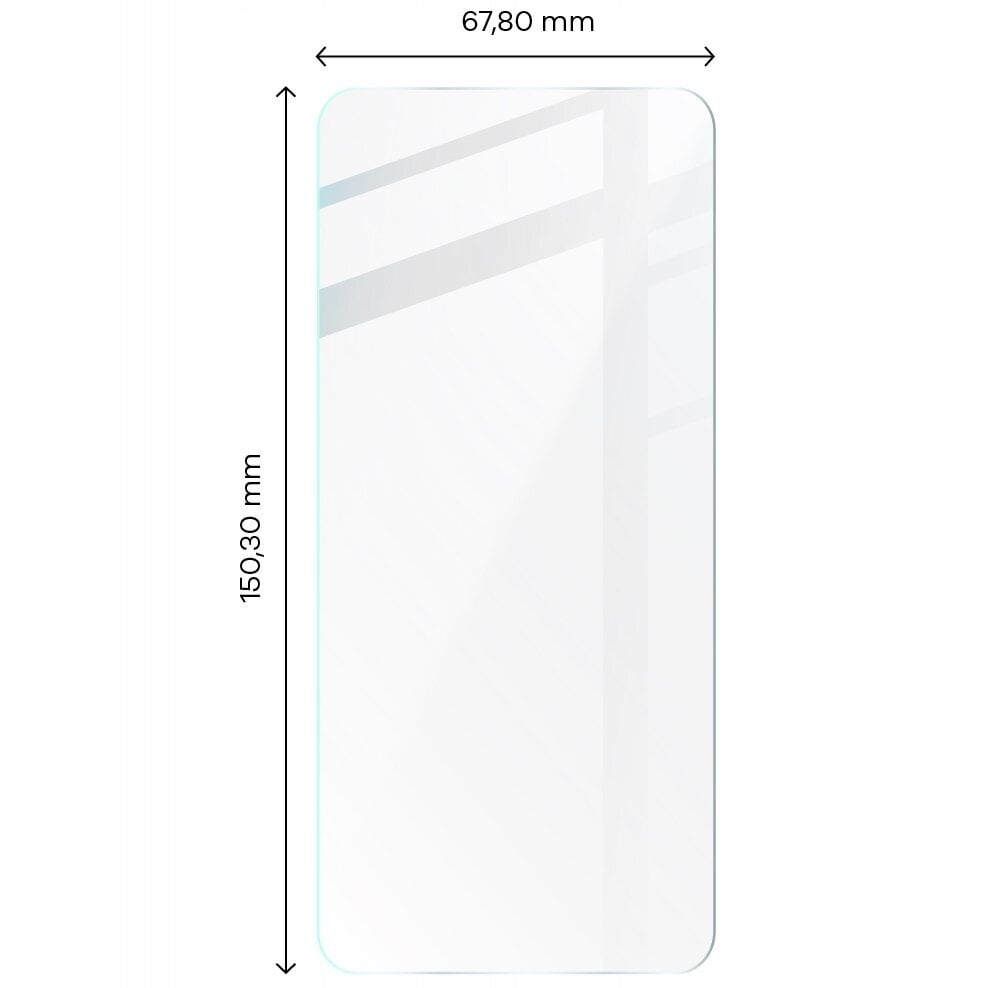 Rūdīts stikls, Bizon, Galaxy S21 FE cena un informācija | Ekrāna aizsargstikli | 220.lv