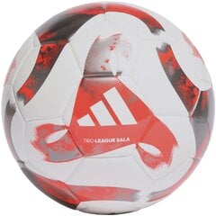 Futbola bumba Adidas Tiro League Sala HT2425, balta/oranža cena un informācija | Futbola bumbas | 220.lv