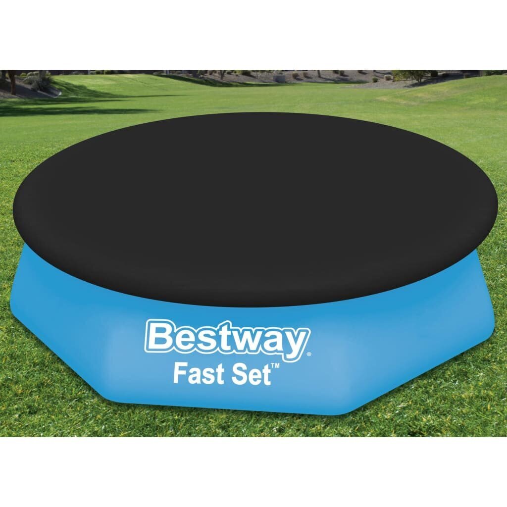 Baseina pārsegs Bestway Flowclear Fast Set, 240cm цена и информация | Baseinu piederumi | 220.lv