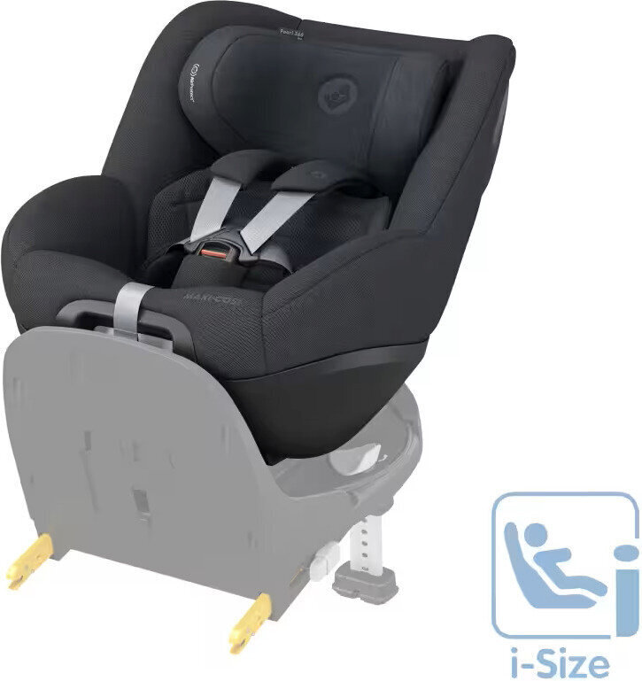 Maxi-Cosi autokrēsliņš Pearl 360 Pro, 0-18 kg, Authentic Graphite cena un informācija | Autokrēsliņi | 220.lv