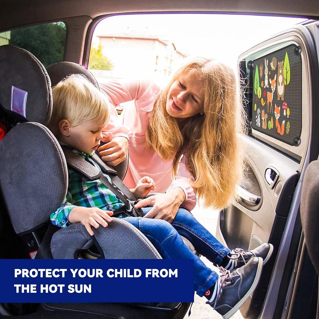 Automobiļa saules sargājošais vāks ar aizsardzību pret ultravioletā starojuma iedarbību cena un informācija | Auto piederumi | 220.lv