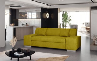 Dīvāns Porto 3, 210x90x98 cm, dzeltens cena un informācija | Dīvāni | 220.lv