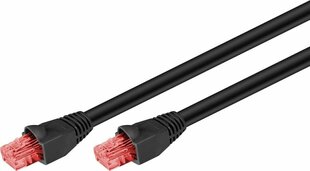 Goobay CAT6 U/UTP, RJ45, 10 м цена и информация | Кабели и провода | 220.lv