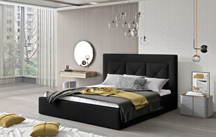 Кровать  Cloe, 180х200 см, черный цвет цена и информация | Кровати | 220.lv