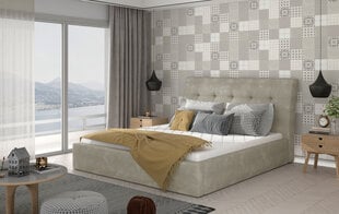 Кровать Inge 180Х200 см, серого цвета цена и информация | Кровати | 220.lv