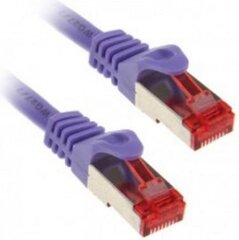 InLine 76450P, RJ45 CAT6 S/FTP, 50 cm cena un informācija | Kabeļi un vadi | 220.lv