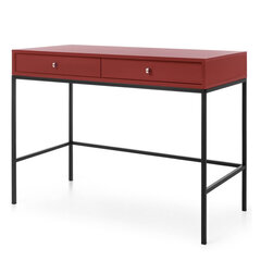 Kosmētikas galdiņš AKL Furniture Mono MT104, sarkans цена и информация | Туалетные столики | 220.lv