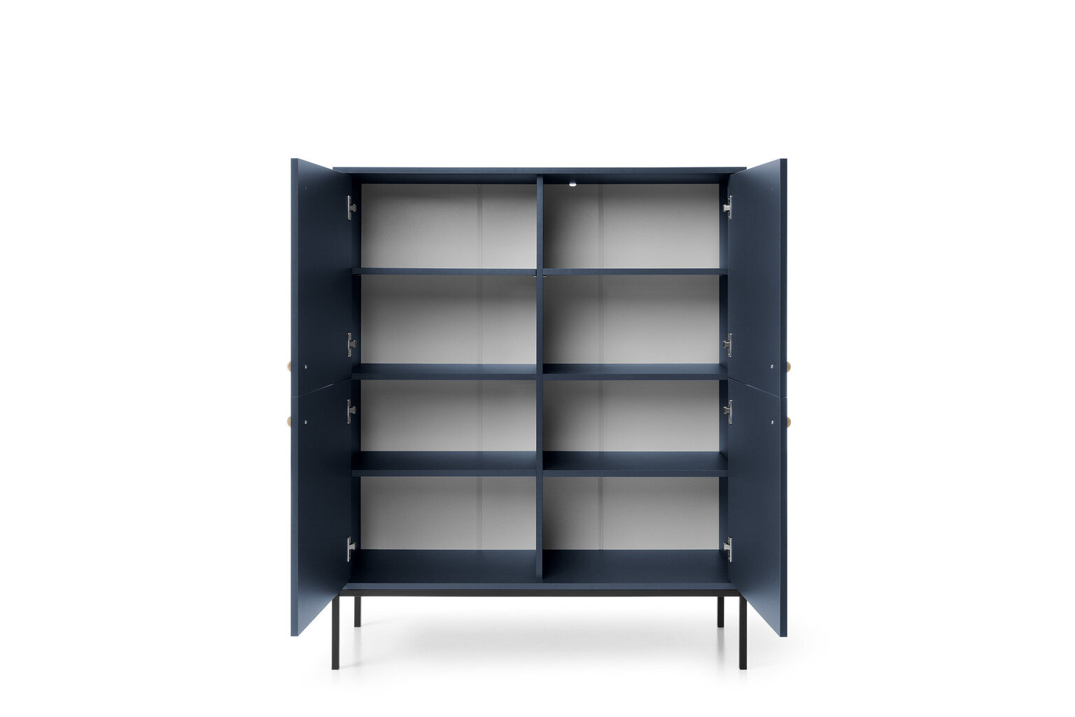 Kumode AKL Furniture Mono MK104, zila cena un informācija | Kumodes | 220.lv