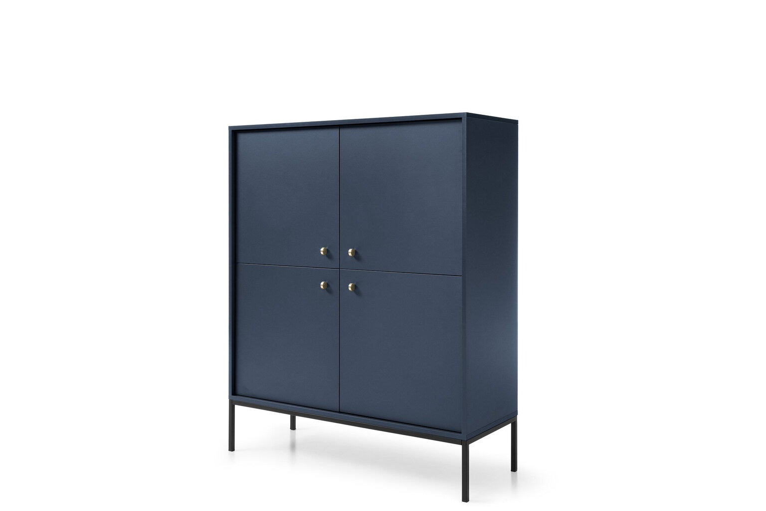 Kumode AKL Furniture Mono MK104, zila cena un informācija | Kumodes | 220.lv