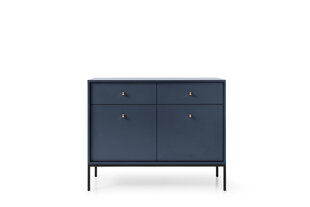 Kumode AKL Furniture Mono MKSZ104, zila cena un informācija | Kumodes | 220.lv