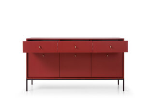 Комод AKL Furniture Mono MKSZ154, красный цвет цена и информация | Комоды | 220.lv