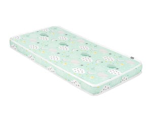 Matracis Kikka Boo Extra Comfort Clouds Mint, 60х120х12cm, zaļš cena un informācija | Matrači | 220.lv