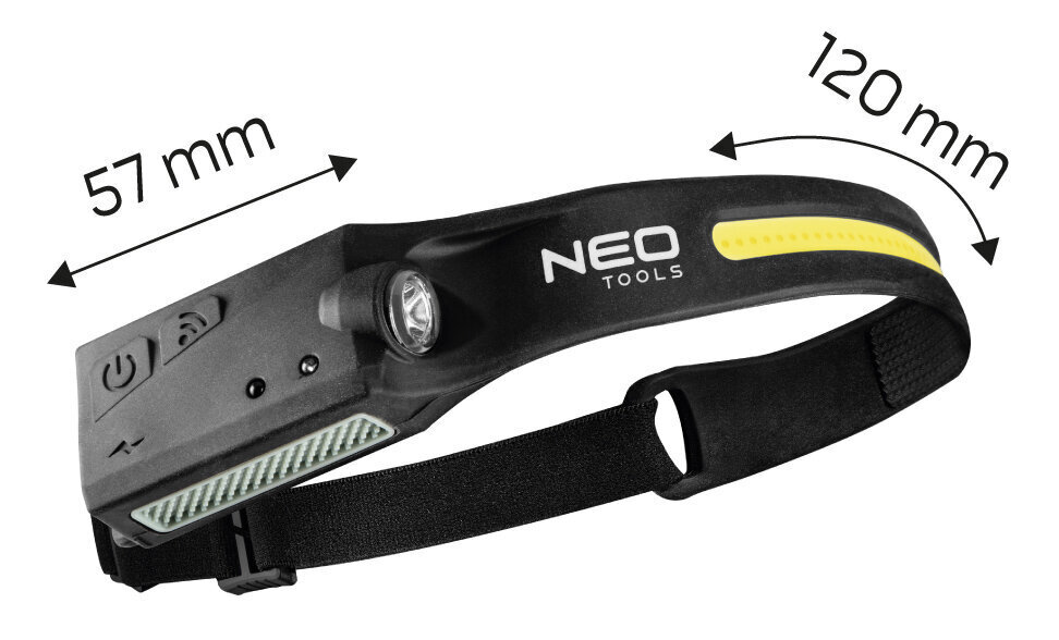 Neo uzlādējams LED galvas lukturītis 99-097 cena un informācija | Lukturi | 220.lv