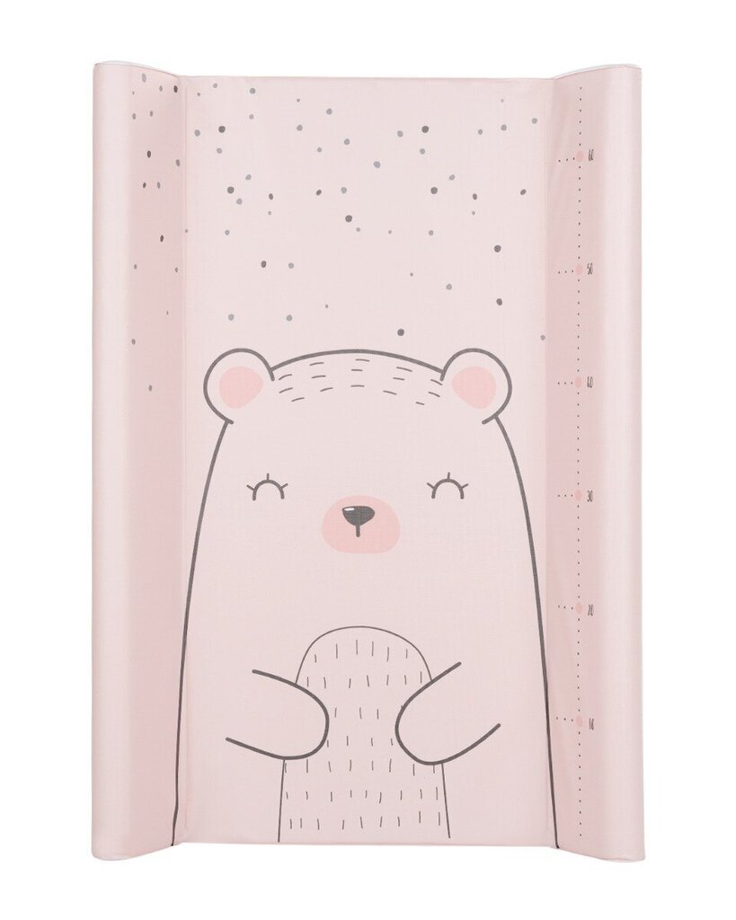 Pārtinamā virsma Kikka Boo Bear with me, rozā, 70х50 cm cena un informācija | Pārtinamās virsmas un autiņi | 220.lv