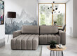 Stūra dīvāns Bonett, brūns cena un informācija | Stūra dīvāni | 220.lv